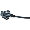 4 Prong Flat Plug - Car end; 60" lead