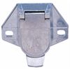 7 Pin Round Plug - Car end; Metal