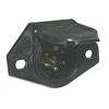 7 Pin Round Plug - Car end; Plastic