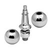 Interchangable Hitch Ball Set: SHANK: 1" with 1-7/8" & 2" Ball; CAP: 8K