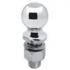 Specialty Trailer Ball, Xtra Long; 2" x SHANK DIAM: 1" x LENGTH: 3-3/8"; CAP: 5K