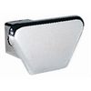 Hitch Cover, 2" Receiver size; Chrome-Metal