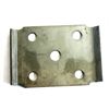 Tie Plate; Use with 0.5" U-Bolts; 2" Springs; AXLE CAP.: 3.5K