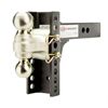 Adjustable Ballmount, 2" square; LENGTH: Adjustable; Anti-Rattle; 2 Ball Sizes