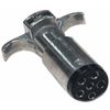 6 Pin Plug - Trailer end; Metal; BULK