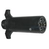 7 Pin Round Plug - Trailer end; Plastic
