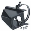 Mounting Bracket - fits 6 & 7 Way plugs; strap to 3" crosstube; Black Plastic