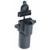 7 Blade Adapter - features Backup Alarm; CONVERTS to 4 prong flat & 5 prong flat