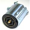 7 Blade Plug - Trailer end; Metal