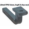 Ballmount Class 1 - 1.25" square; LENGTH: 10" x RISE: 4"; CAP: 2K