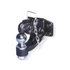 Pintle Hook Combo, with 2" Ball; CAP: 10,000 lbs. / 3,000 lbs. Vertical Load