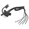 5 Prong Plug, Heavy Duty Durable design - Trailer end; 18" lead