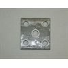 Tie Plate; Use with 7/16" U-Bolts; 1.75" Springs; AXLE CAP.: 2K