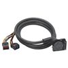 Custom Plug-in 5th Wheel Harness, 90 Degree plug - CORD LENGTH: 9"