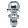 Trailer Ball, Chromed; 2-5/16" x SHANK DIAM: 1" x LENGTH: 2-1/8"; CAP: 7.5K