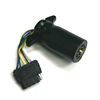 7 Blade Adapter; CONVERTS to 5 prong flat; PACKAGED with Line Card
