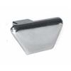 Hitch Cover, 1-1/4" Receiver size; Chrome-Metal