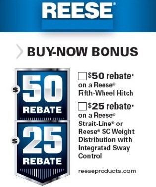 REESE 2013 Rebate