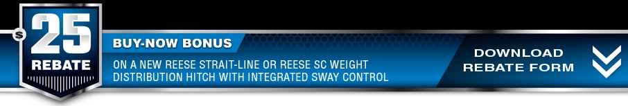 Reese Weight Distribution Rebate