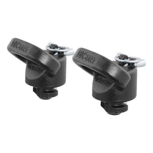 OEM Puck System Gooseneck Safety Chain Anchors for Ram Curt 60617