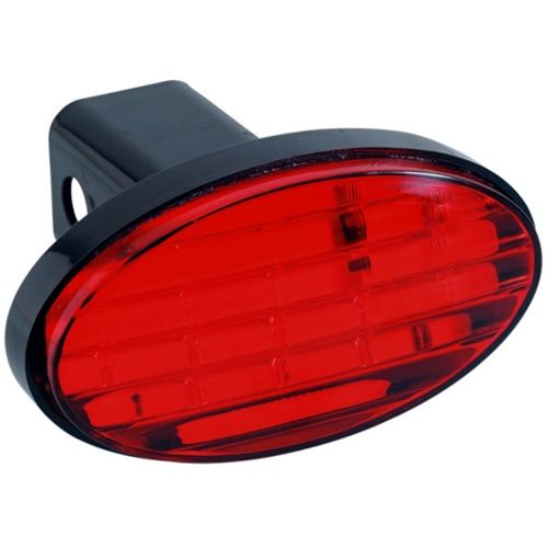 Pilot Automotive Hitch Cover with LED Light, 2" Receiver size; Oval