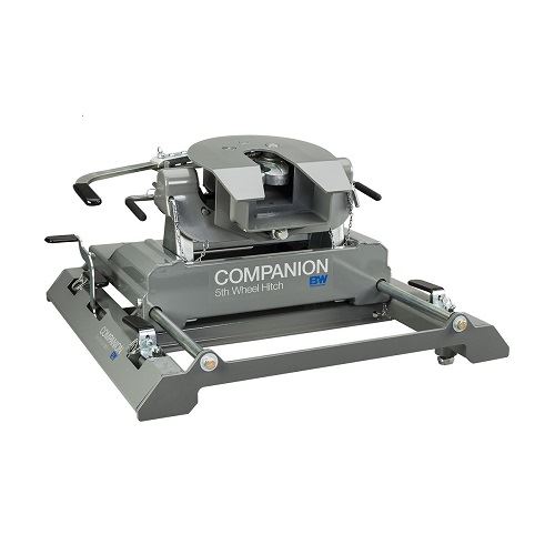 B&W Companion OEM Slider 5th Wheel Hitch for GM Puck System 20K B&W